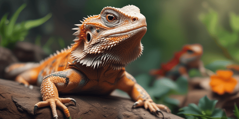 Pet Lizards and Their Diet