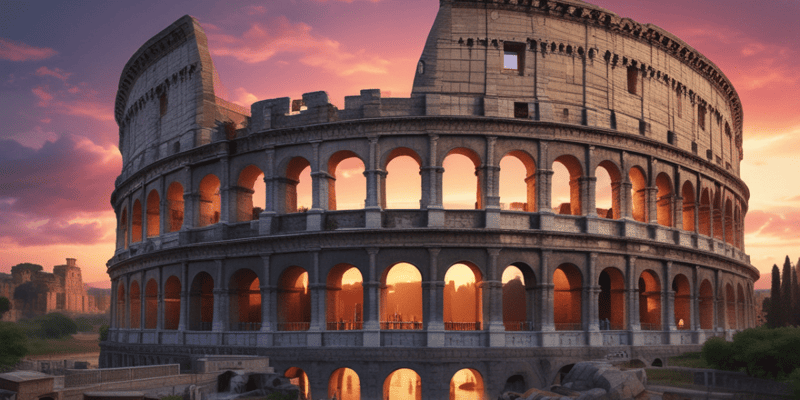 Roman Architecture Quiz