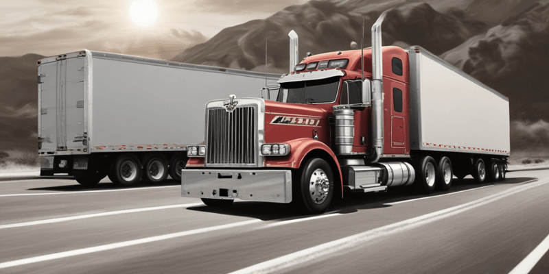 Trucking Industry Overview