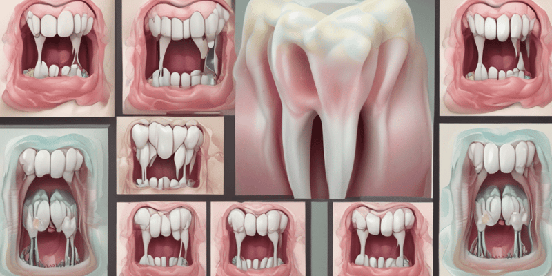 Tooth Development and Cavities