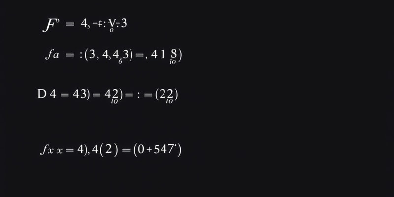 Algebra 2: Key Features of Functions