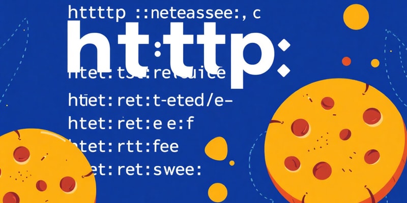 Web Development: HTTP Methods and Cookies