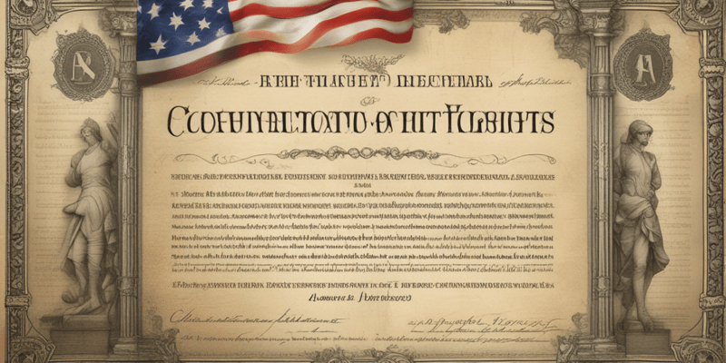 US Constitution Amendments Quiz