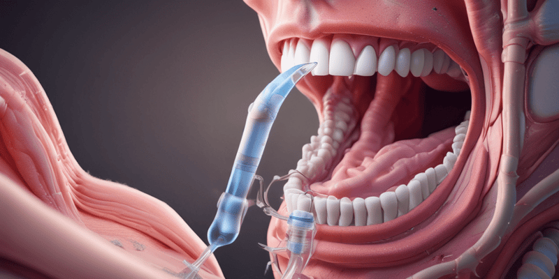 Insertion of an Oropharyngeal Airway