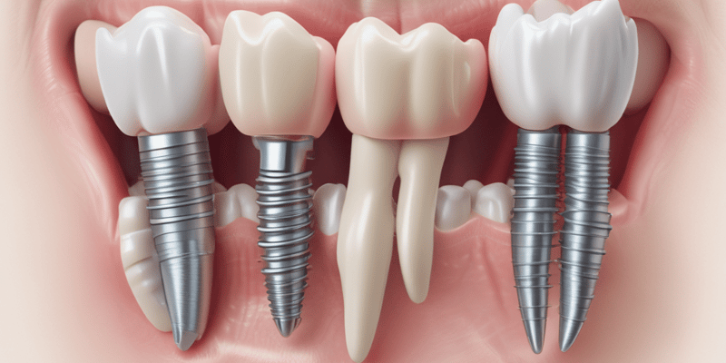 CLINICAL EVALUATION OF IMPLANT PATIENT