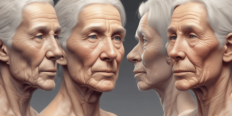 Theories of Aging in Clinical Sciences IV Geriatrics Quiz