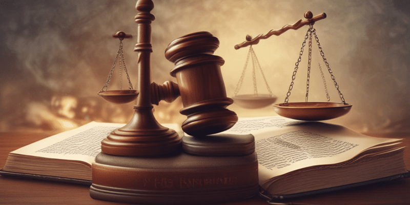 Introducción al Derecho: Conceptos Fundamentales