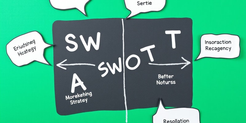 SWOT Analysis Flashcards