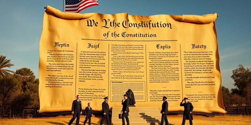 Seven Principles of the Constitution Flashcards