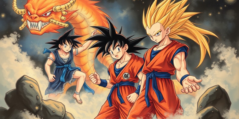 Personnages et Sagas de Dragon Ball