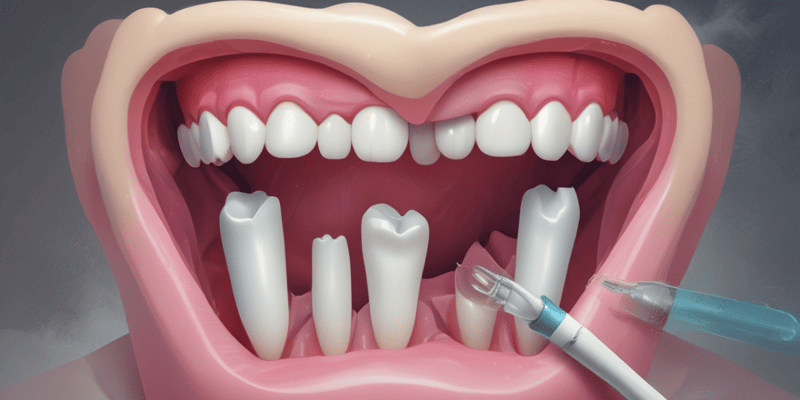 Dental Pulp Irritants and Infection