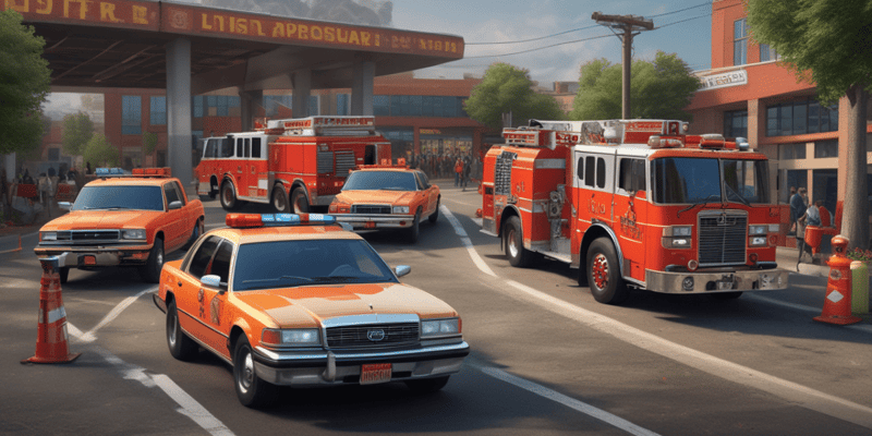 406 Fire Rescue Apparatus Parking Procedures Quiz