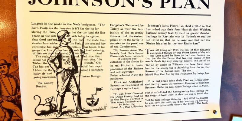 Reconstruction Era: Johnson's Plan