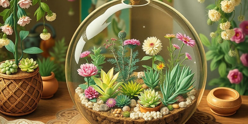 Terrariums and Dish Gardens Overview