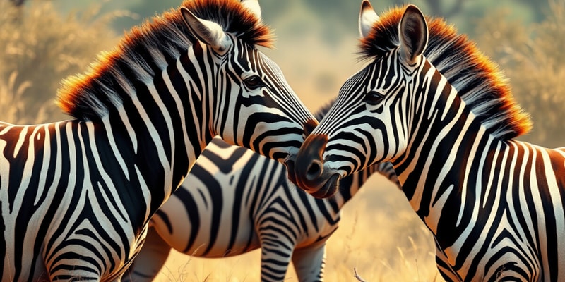 Zebras in Africa