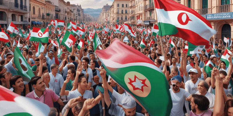 Referendum and Independence of Algeria