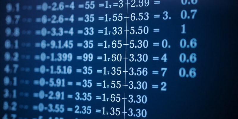 Operaciones con Matrices