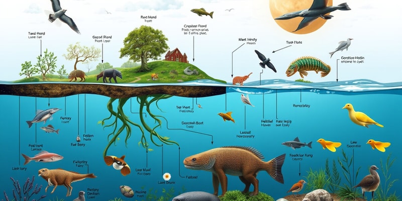 Trophic Levels and Food Webs Quiz