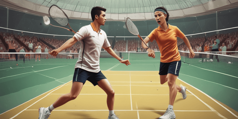 Badminton Rules: Order of Serving, Receiving, and Ends