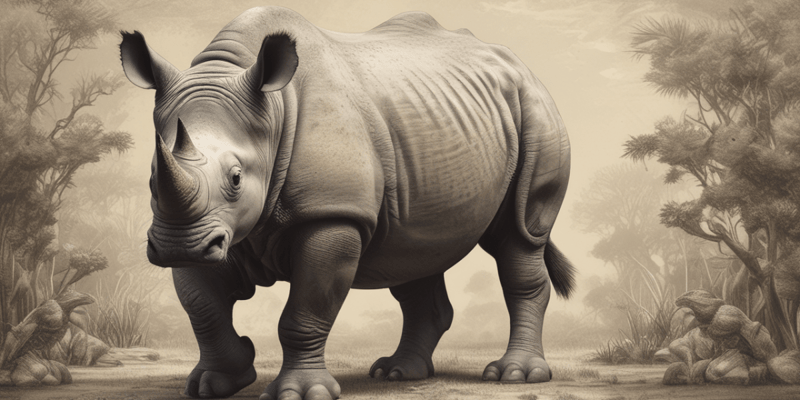 South Africa's Rhino Horn Stockpile