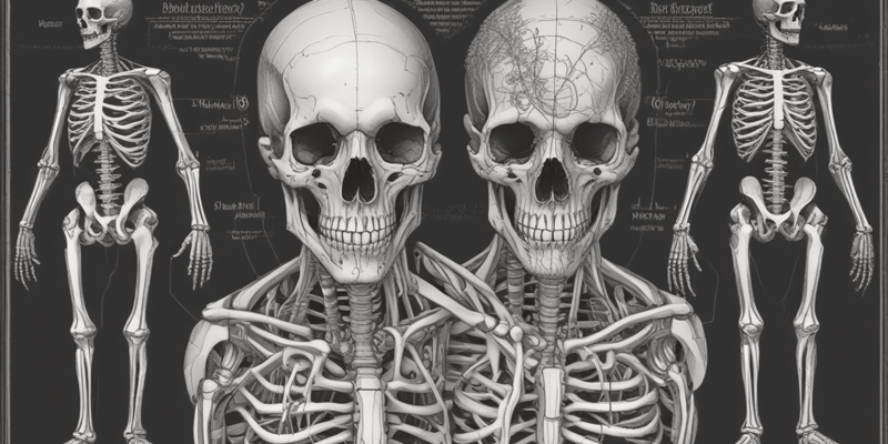 Human Skeletal System Components