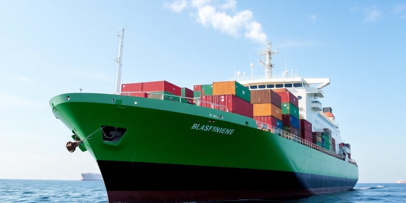 Biofuel Impact on Shipping Emissions