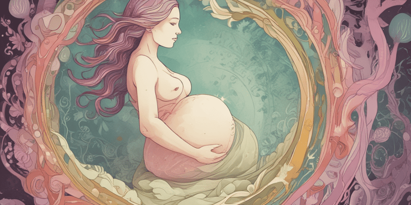 12 semanas de embarazo: cambios en el útero
