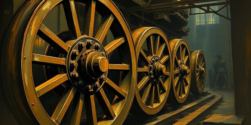 Rail Wheel Factory Manufacturing Process