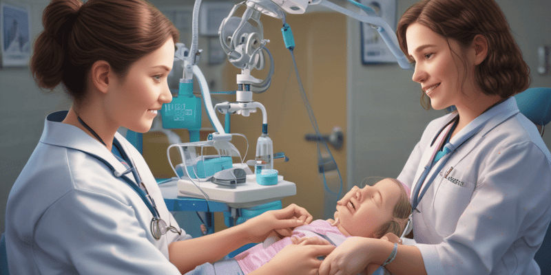 Pediatric Assessment in Anesthesia Management