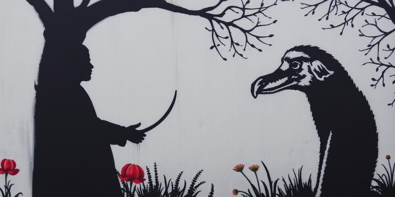 Banksy's Art at London Zoo 2024