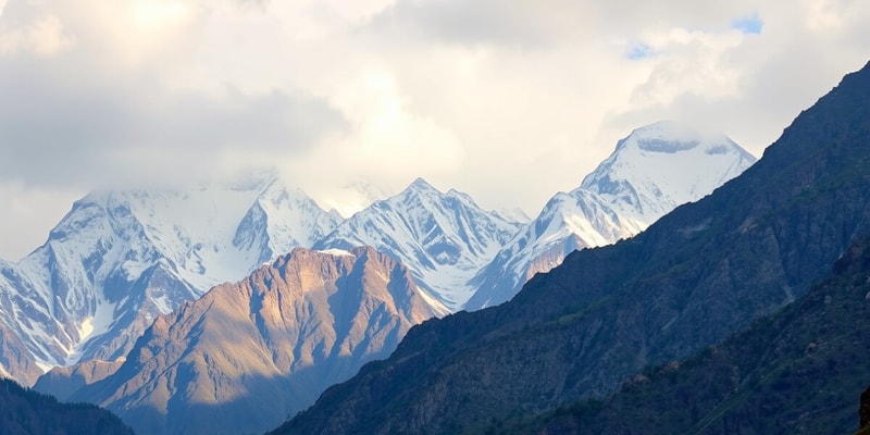 Geography Flashcards: Himalayas Formation