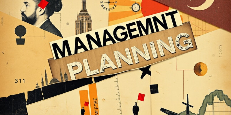 Management Planning - Lesson 1