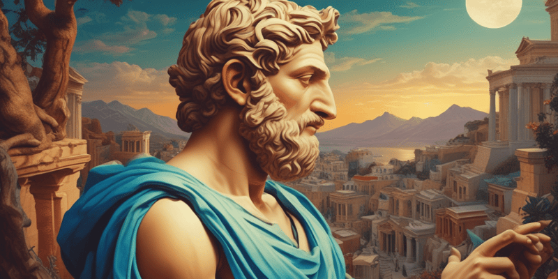 Pensée pré moderne et philosophie grecque