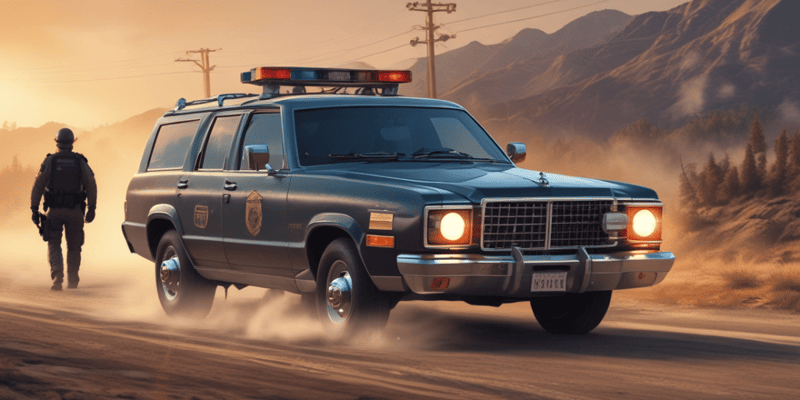 Law Enforcement Vehicle Pursuit Guidelines