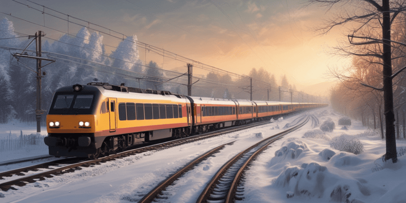 Cold Weather Patrolling in Railways