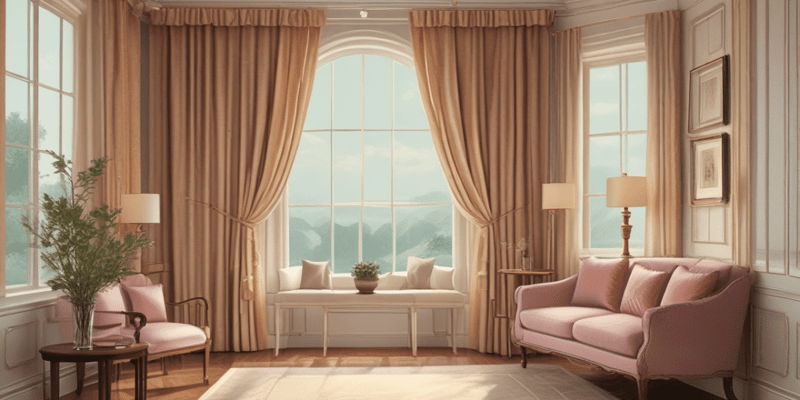 Window Treatment Functions and Categories