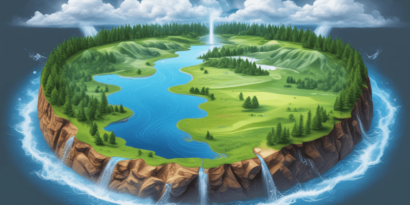Earth's Water and the Water Cycle Quiz