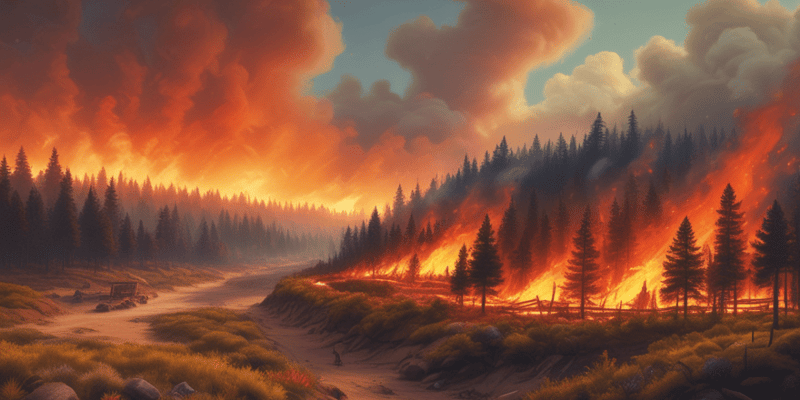 Incendios Forestales: Comprender su Impacto y Medidas Preventivas