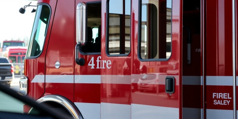 Spring Fire Department Vehicle Policy Quiz