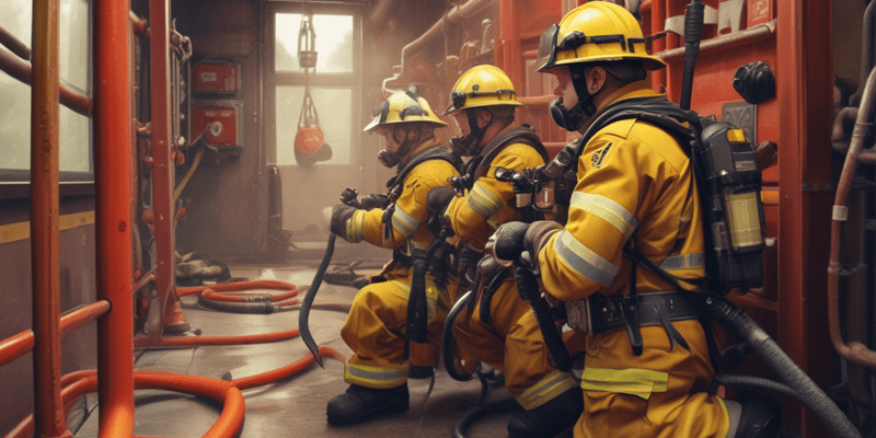 Firefighting Equipment: 1.78" Hose