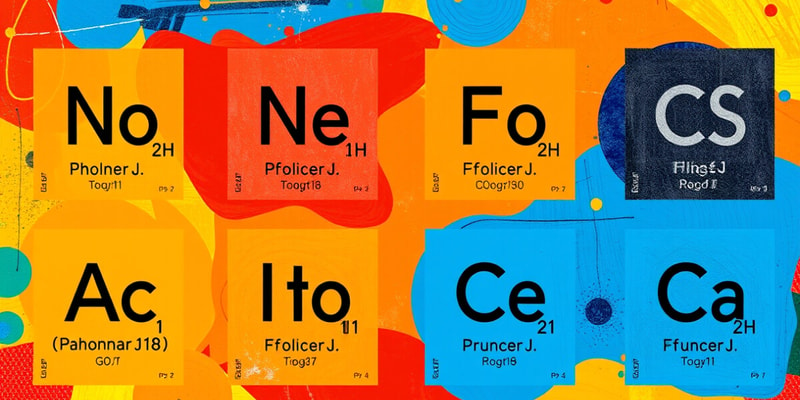 Chemistry Unit 4 - Chapter 7 (Nomenclature)