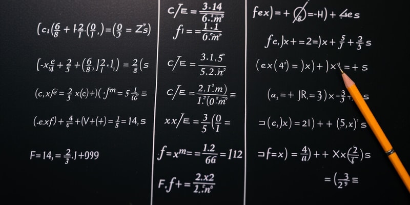 Maths 2 - Solving for X and Derivative Tests