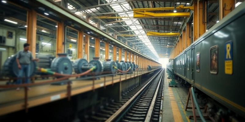 Rail Wheel Factory Overview