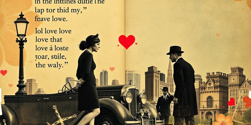 Gatsby Love Quotes Flashcards