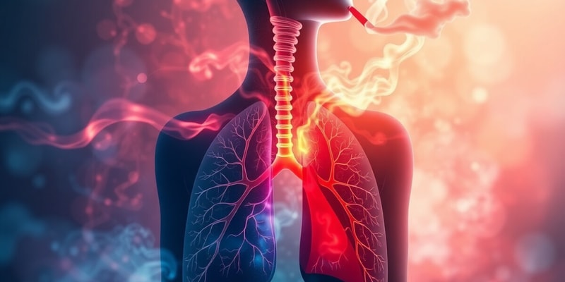 Biology Chapter on Gas Exchange and Smoking