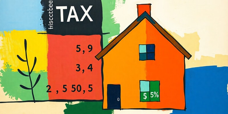 Taxation and Home Loan Eligibility Quiz