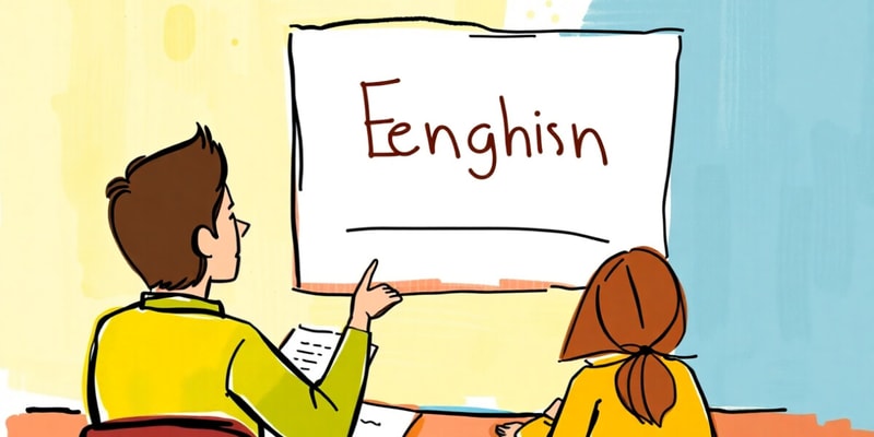 EDENG 101: Teaching English in Elementary Grades