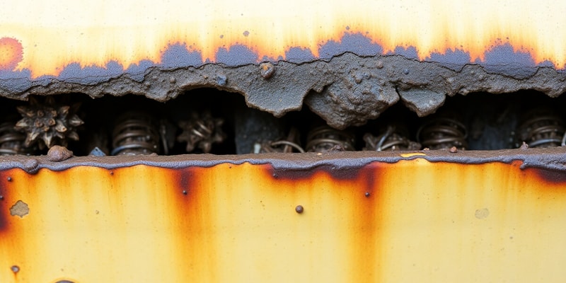 Corrosion and its Effects