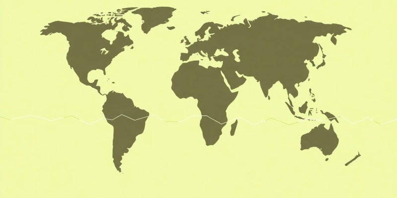 Global Trade and Value Chains Overview