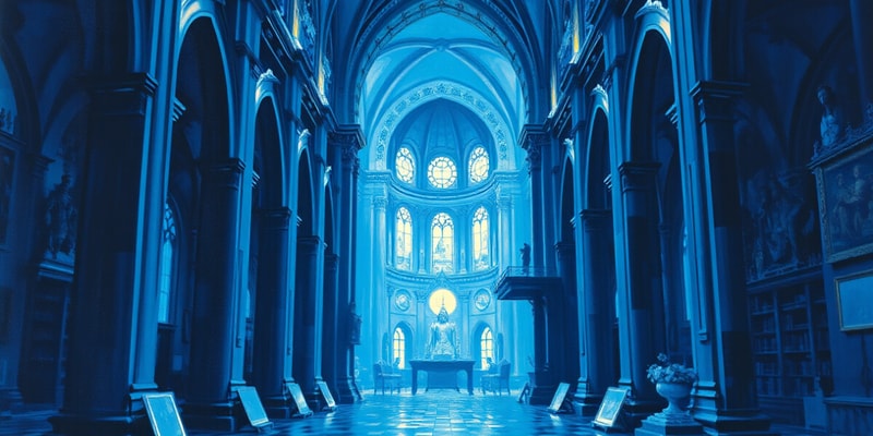 Blue Cathedral Flashcards